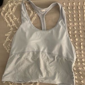 Crop Top w/ Built in Sports Bra